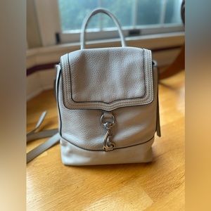 Rebecca Minkoff pebbled leather backpack